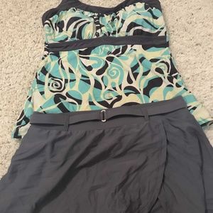 Two Piece Swimming Suit